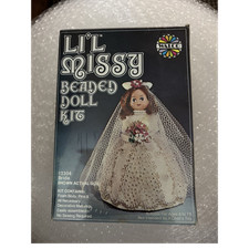 WALCO Li'l Missy Beaded Doll Kit Bride Model 13304 MPN 13304