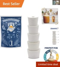Durable Food-Grade Rubber Stoppers for Airlock Fermentation - Must-Have Tool