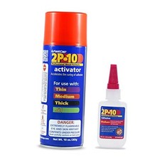 FastCap CA Super Glue Pack - 2P-10 Medium Viscosity 2.25oz  Activator