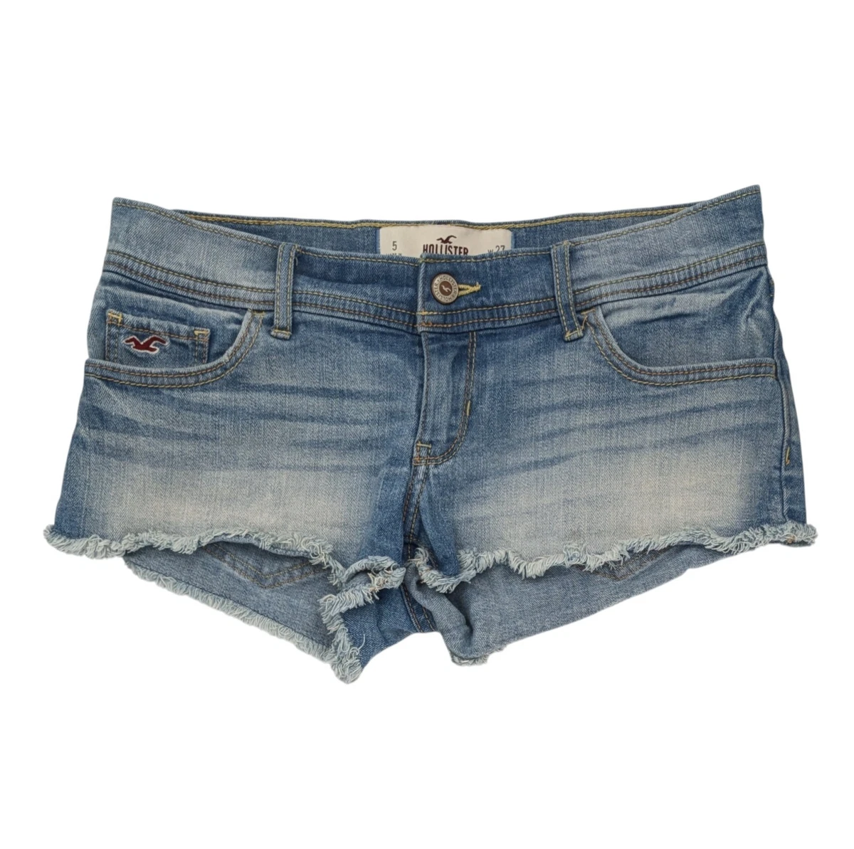 Ultra Low (Less than 6.5 in) Juniors Size Shorts for Women for