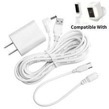 Power Adapter for Ring Stick Up Cam Battery Plug-In 2nd 3rd Gen Pan Tilt 13.1ft