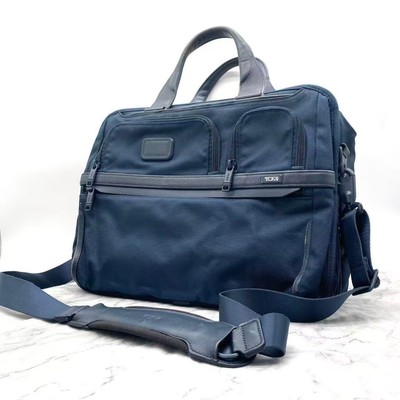 Tumi ALPHA3 2WAY SHIPS Special Order Businesstasche navy