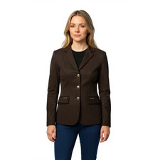 NEW Pikeur Radina Show Dressage Jacket Size 12 Equestrian Black Rhinestone NWOT