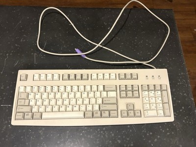 Vintage Cherry RS 6000 M Keyboard G83-6104LPNUS-0 QWERTY Made in Germany Tested!
