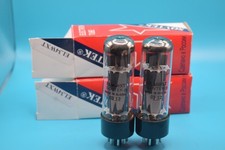 NOS Pair - Sovtek EL34 Output Tubes - EL34WXT - Matched GM & Plate Current -NEW-