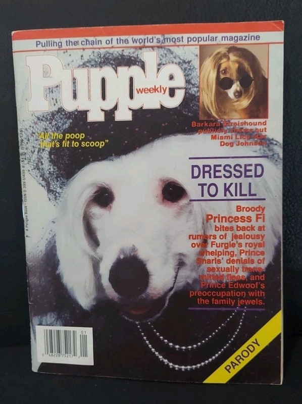 1988 Pupple Weekly (People Magazine Parody) Spoof Garret Simmons EXCELLENT COND!