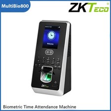 ZKteco MultiBio800 Face Fingerprint Time Attendance Access Control TCP/IP