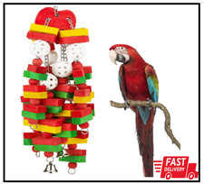Large Bird Parrot Toys for Cockatoos African Grey Macaws and Amazon Parrots Bird