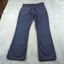 Vintage Montgomery Ward Jeans Mens 31x29 Blue Power Denim Deadstock Scovil Flare