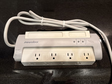 Panamax M4-EX 4 AC Outlet Surge Protector Noise Filtration 8 Ft. Cord - Silver
