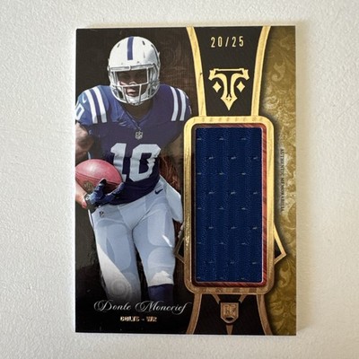 2014 Topps Triple Threads Rookie Jumbo Relic Gold 20/25 Donte Moncrief 