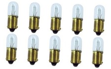 Industries 1818 Bulbs, 24 V, 4.08 W, BA9s Base, T-3.25 Shape Box of 10 