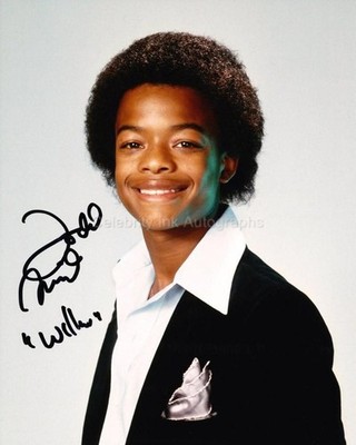 TODD BRIDGE als Willis Jackson - Diff'rent Strokes ORIGINAL SIGNED AUTOGRAMM