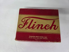 Vintage Flinch Card Game 1938 Parker Bros with Instructions 150 Card Set CIB