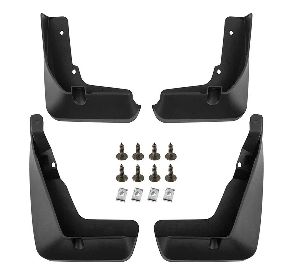 4 peças protetores contra respingos dianteiros e traseiros moldados para-lamas PARA 2019-2024 Acura RDX - Imagem 4 de 4