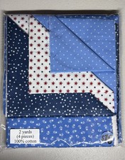 2 yards of 4th of July fabric
