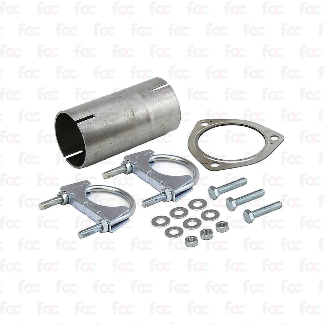 Homologated Petrol Catalytic Converter Fitting Kit For VW Golf 2.0 00-01 Euro 2
