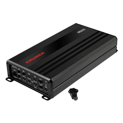 CRUNCH GTX 2400.4D 4-Kanal Class D Verstärker 4 x 200/300 WRMS @ 4/2 Ohm
