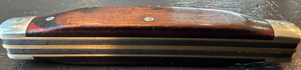 Navaja de bolsillo Remington 4 hojas R17 mango de madera Foto 4 de 4