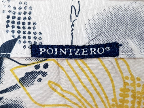 POINT ZERO Mens Grey & Yellow S/S HAWAIIAN SHIRT Ultrasoft - XL (2XL) - 54" -£79 - Picture 10 of 13