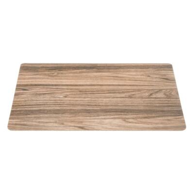 Leonardo Platzset Platzdeckchen Tischset Holzoptik Kork Grau 33 x 46 cm