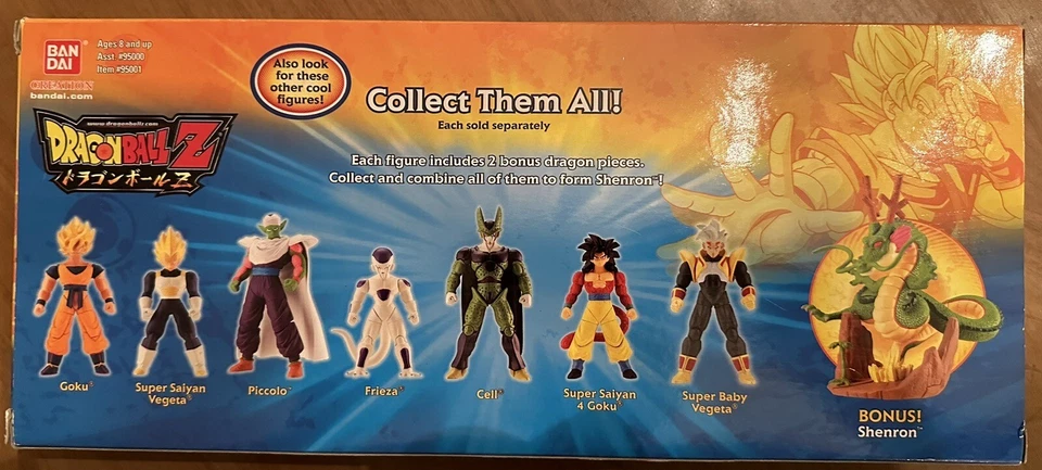 Dragon Ball Z Ultimate Sparks Figures, Super Saiyan 3 Goku, Majin Vegeta + 3more - Image 4 of 4