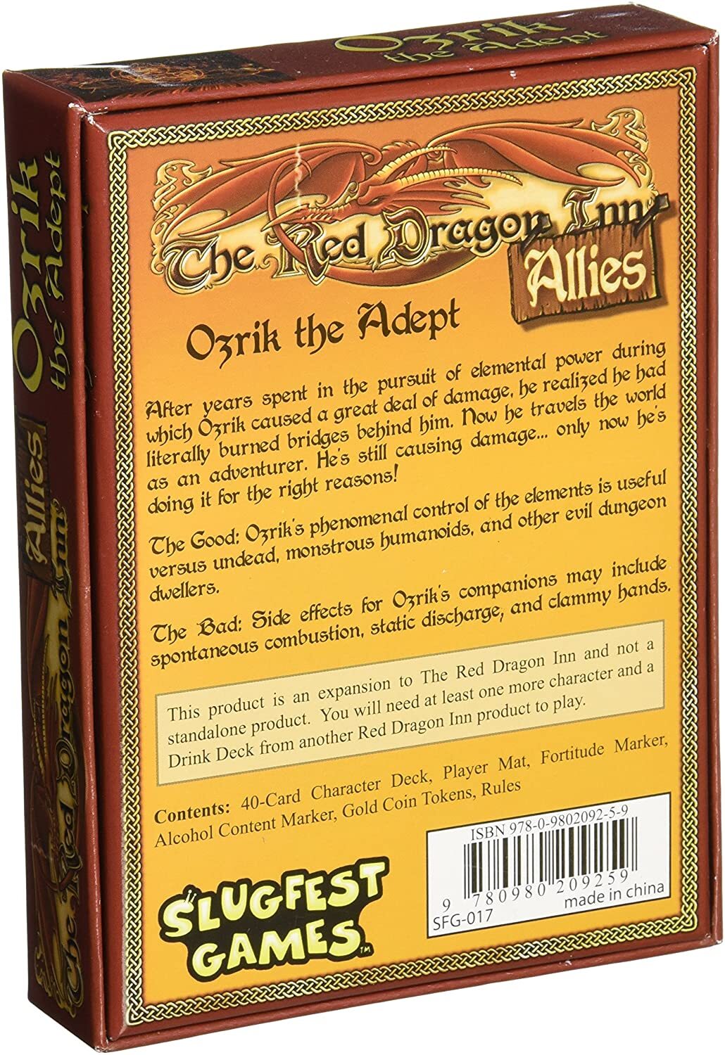 Red Dragon Inn Allies Ozrik the Adept 9780980209259 eBay