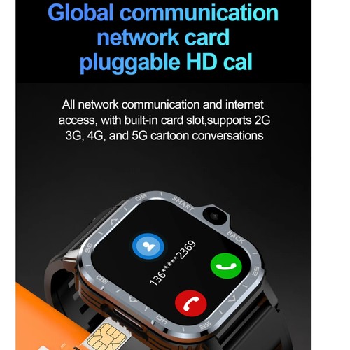 4G SIM Android Smart Watch Men GPS 16G/64G ROM Storage HD Dual Camera NFC WiFi - 第 4/14 張圖片