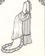 Doll clothes SEWING PATTERN 16-17" OR 19 20" fashion DRESS gown U PICK SIZE