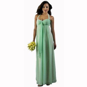 Flowing Green Dress