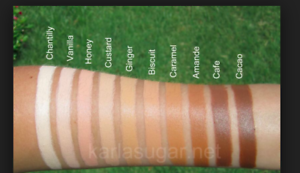 Nars Creamy Concealer Colour Chart