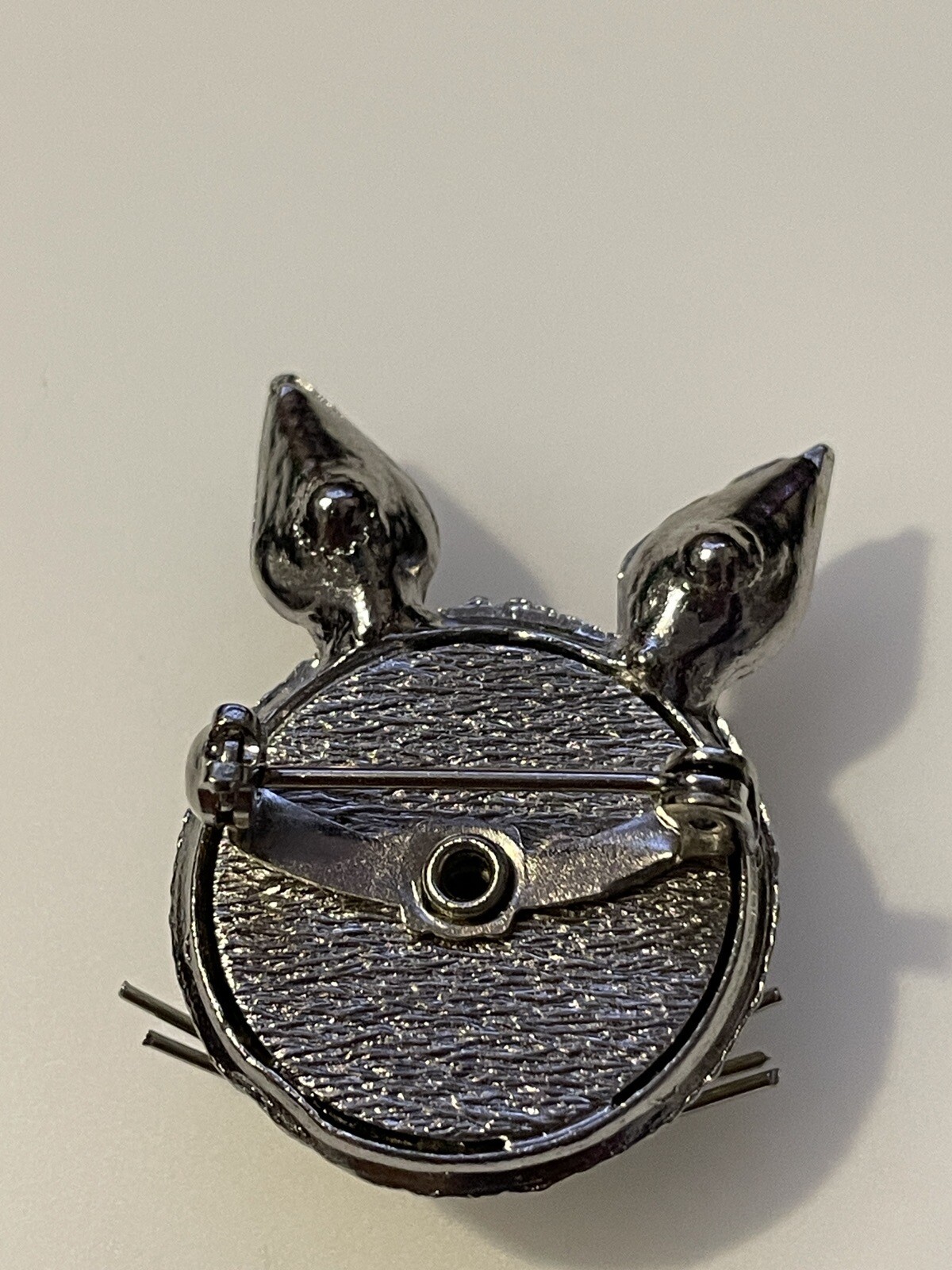 Vintage Unsigned WARNER Ruby Red & Clear Rhinesto… - image 3