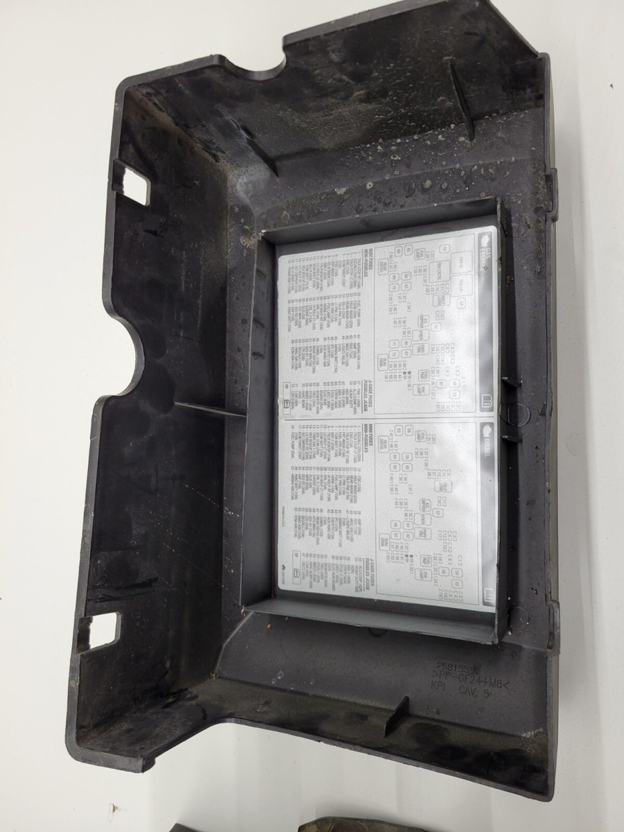 サページ 2007-2013 Silverado Sierra Under Hood Engine Fuse Relay Box
