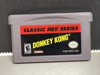 Authentic Donkey Kong Classic NES Series Nintendo Game Boy Advance GBA - Tested