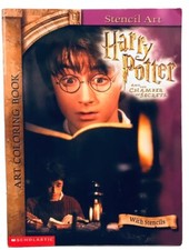 Harry Potter e la Camera dei Segreti Stencil Arte Libro da Colorare Scolastico 2002