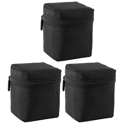 Lot De 3 Housses Objectif Photo SBR – étanches, Anti-chocs – Tailles Petite, Moyenne, Grande + Stylo Nettoyage