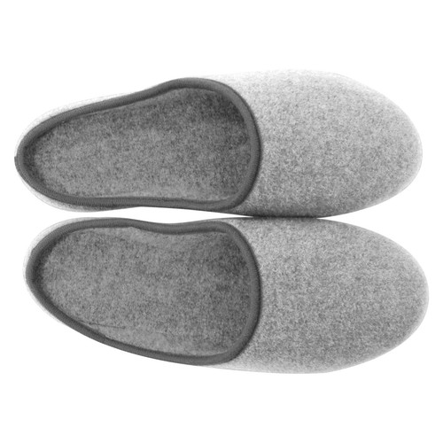 Filzpantoffeln Hausschuhe aus Filz in grau mit Filzsohle Größen 35 - 48 Unisex - Bild 28 von 84
