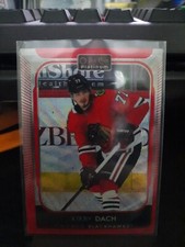 2021-22 OPC Platinum Kirby Dach Red Surge Refractor Chicago Blackhawks Hockey