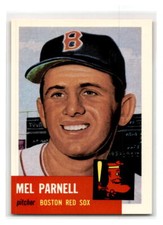 1991 Topps Archives 1953 - #19 - Mel Parnell - Boston Red Sox