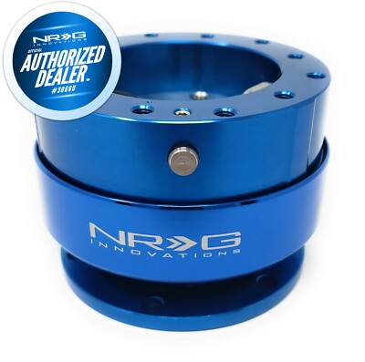 NRG SRK-200BL Steering Wheel Ball Lock Quick Release Adaptor Kit Gen 2.0 (Blue Body W/Titanium Ring) : Buy Online At Best Price In KSA - Souq Is Now - Foto 5