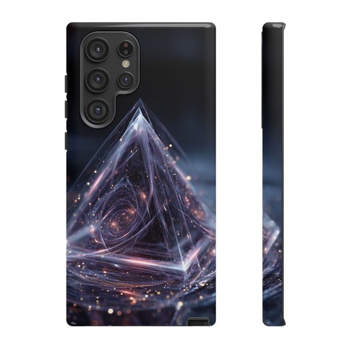 Fractal Purple Pyramid Phone Case for iPhone, Samsung Galaxy, Pixel - 第 195/256 張圖片