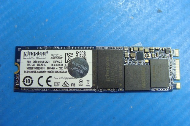 Kingston 512 GB M.2 PCIe Gen 3 NVMe SSD Drive Acer Rbu-sns8154p3-512gj1 ...