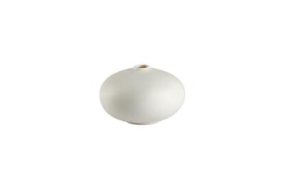 Gift Company Bloom, Vase, Porzellan, bauchig, weiß , 1125401001