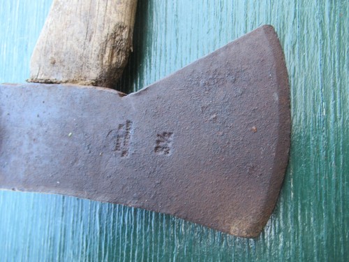 Hacha de herramientas vintage hacha 29" largo mango de madera con hoja de 4+" HECHO EN ALEMANIA - Imagen 6 de 11