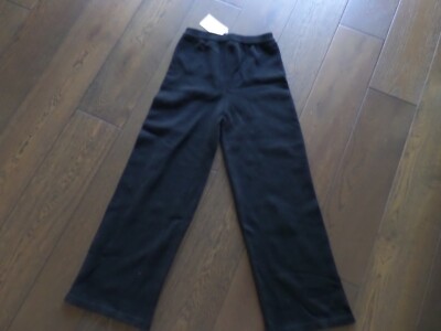 NWT Latest ALMINA black slip on relaxed pants sz S, retail $219.