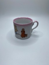 German small childs teacup BEWARE: the boy has freaky fingers 