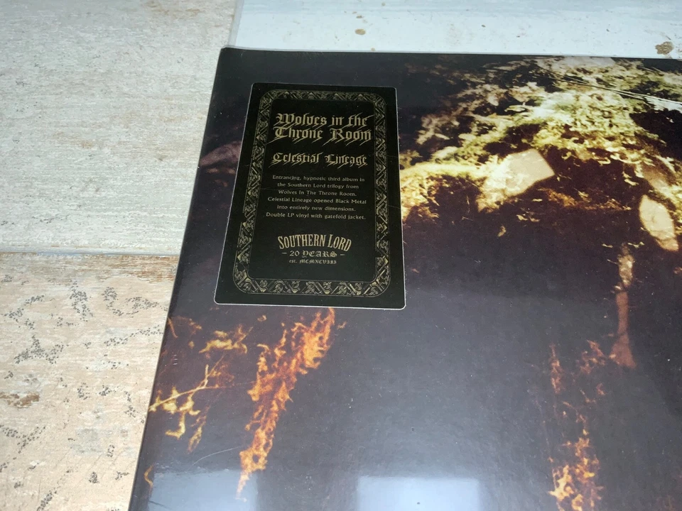 Wolves In The Throne Room Celestial Lineage 2 x Vinyl signed Autographed insert - Image 3 of 4