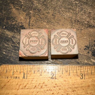 Printing Blocks ( FAMA ) Type Cut Print Blocks. Unknown Organization??