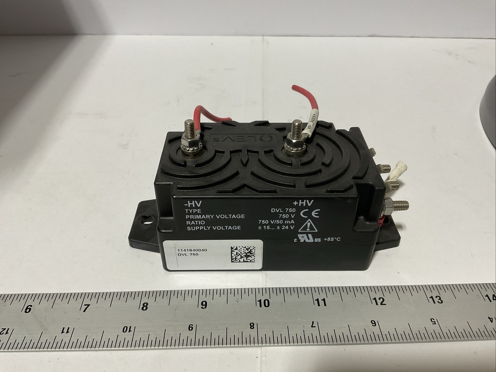 LEM DVL 750 / DVL750 Voltage Transducer Pulled From Working Environment