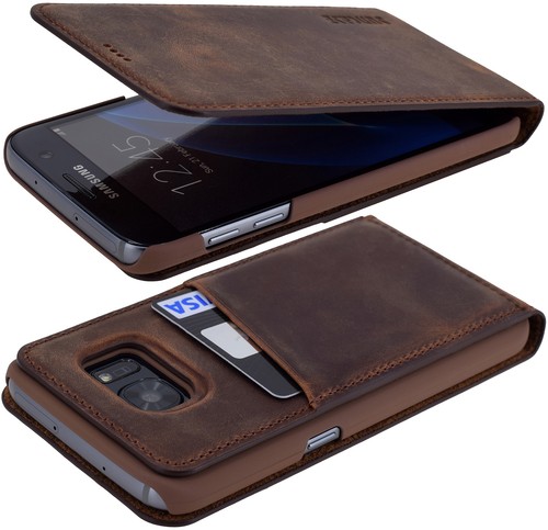 samsung galaxy s7 ledertasche